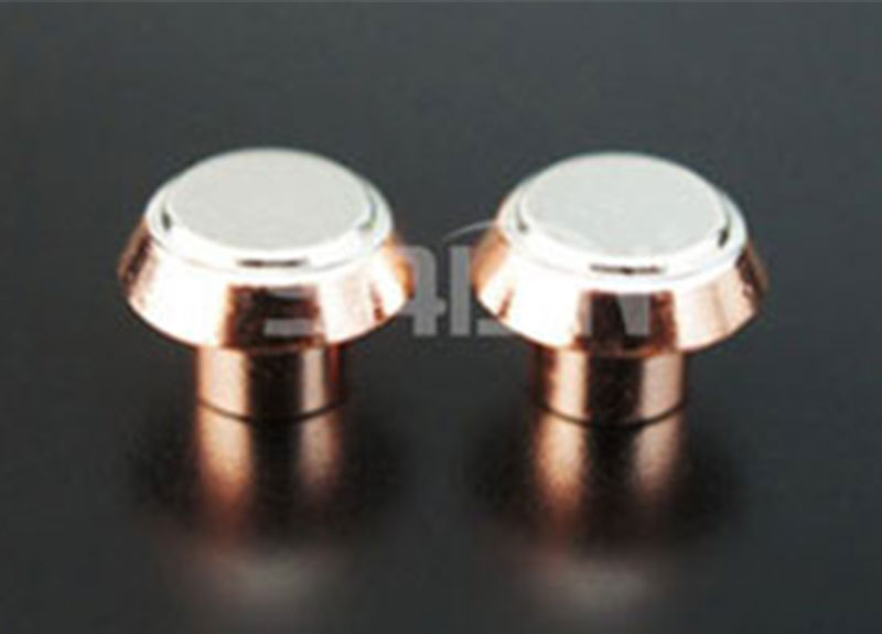 Silver plating can improve the working performance of silver contacts
