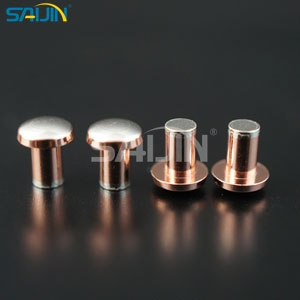 Ag/Cu/Ag Contact Rivets Manufacturer_Ag/Cu/Ag Contact Rivets