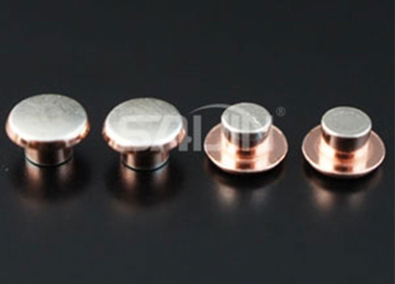 AgNi/Cu/AgNi Contact Rivets Supplier