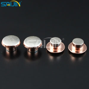 AgNi/Cu/AgNi Contact Rivets Supplier_AgNi/Cu/AgNi Contact Rivets