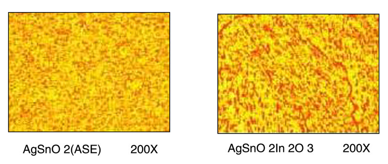 AGSnO 2(ASE) 200X,AgSnO 2In 2O 3 200X