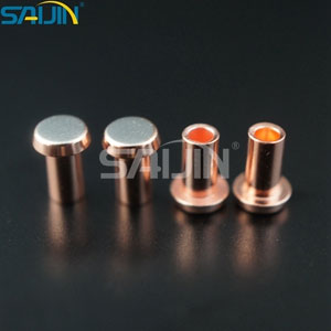 Composite hollow rivets manufacturer_Silver Copper Composite Hollow rivets