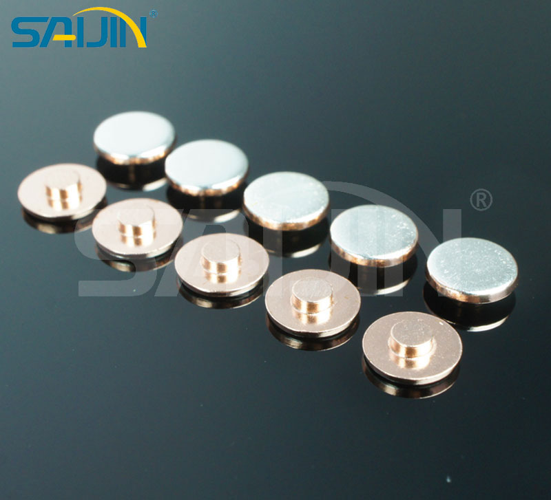 Electrical Silver AgSnO2/Cu Bimetal Contact Rivets