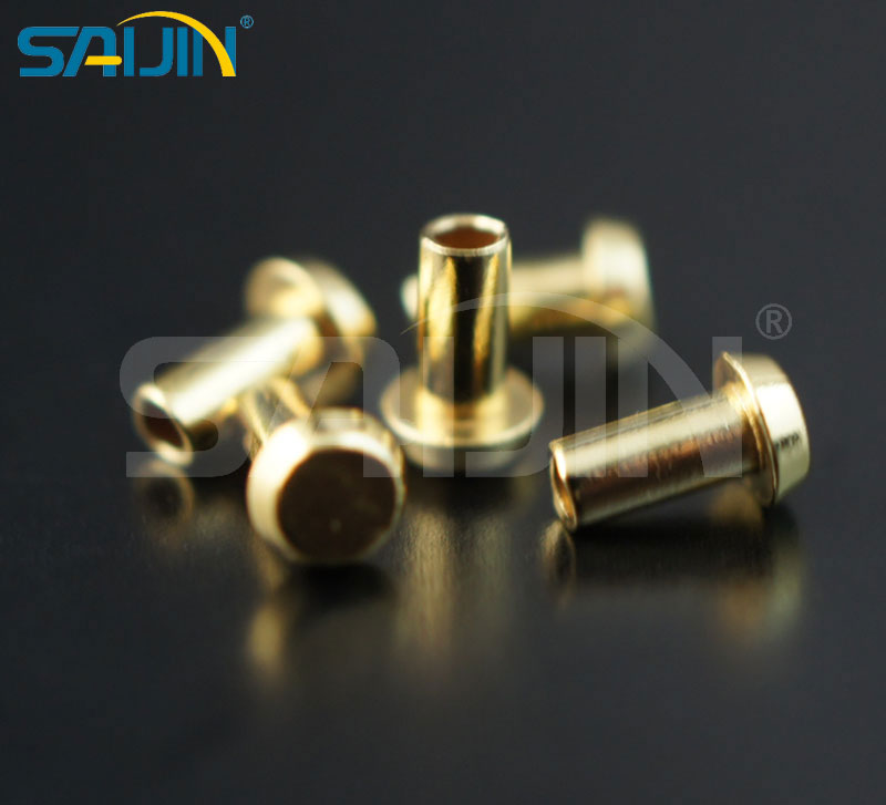 Blind Brass Contact Rivet