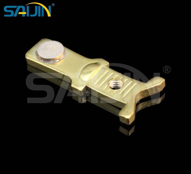 Electrical Welding Machine Components Silver Alloy Contact Part For Thermal Controller