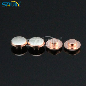 Solid Contact Rivets Manufacturer_Bimetal Contact Rivets