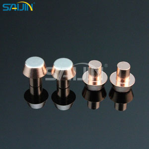 Solid Contact Rivets Supplier Recommend_ Ag Silver Solid Contact Rivets
