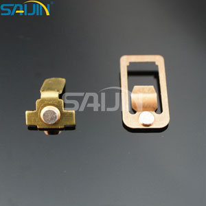 Tri-metal Contact Rivets manufacturer_Copper Stamping Parts 