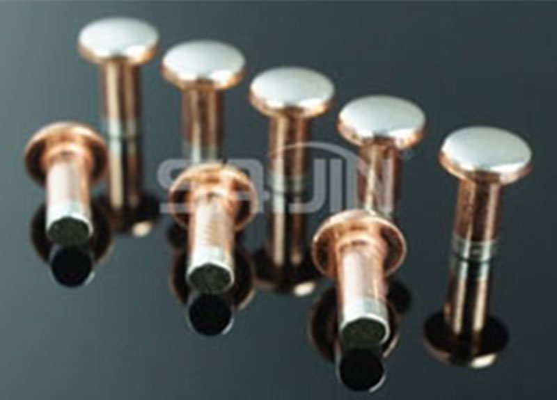 Tri-metal Contact Rivets manufacturer