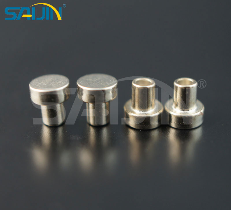 Copper tungsten rivet function and use