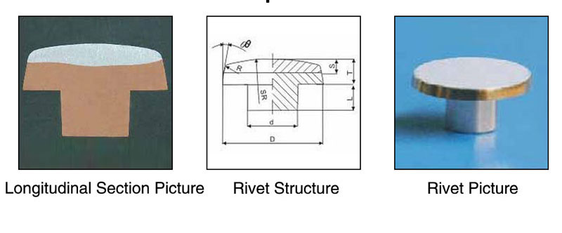 Silver Rivet Contact